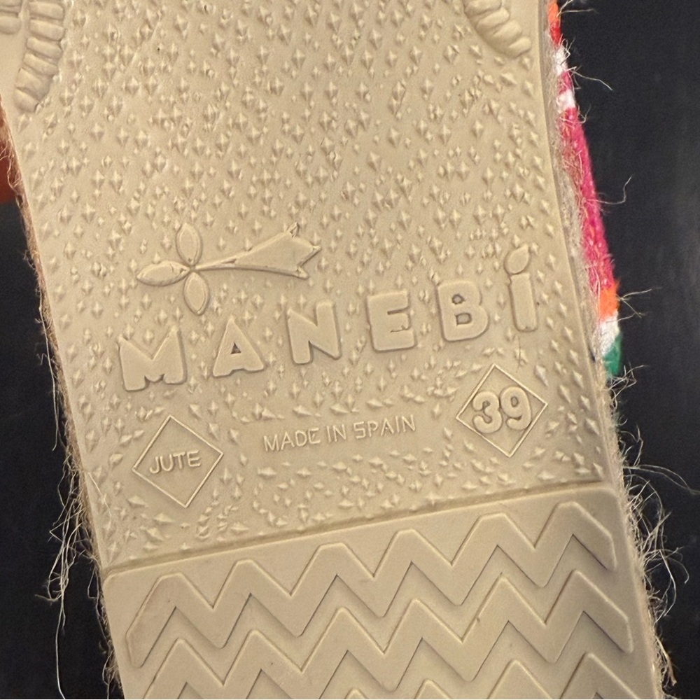 Striped Pink Multicolor Espadrille Slip-On - Picture 10 of 16